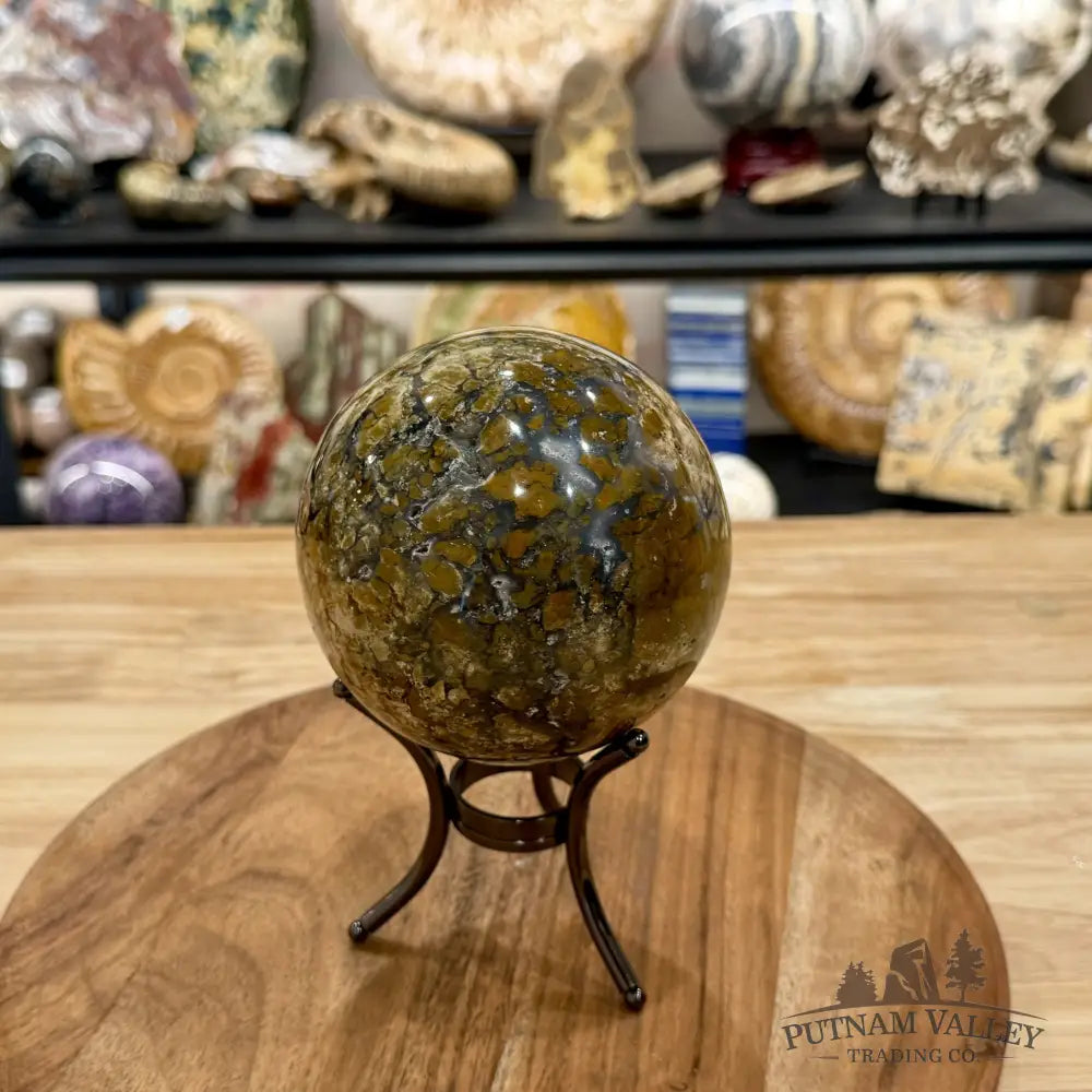 Reserve Madagascar Ibis Jasper Sphere 4.29’’ - Sphere