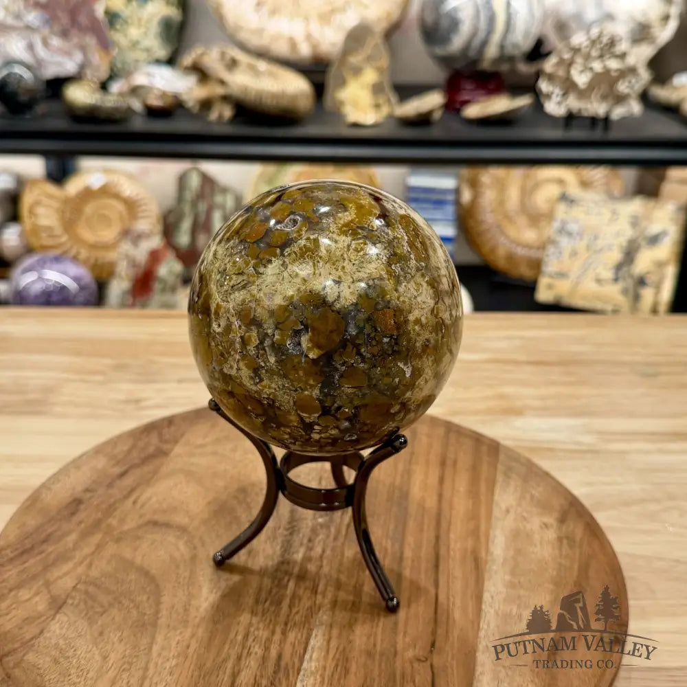 Reserve Madagascar Ibis Jasper Sphere 4.29’’ - Sphere