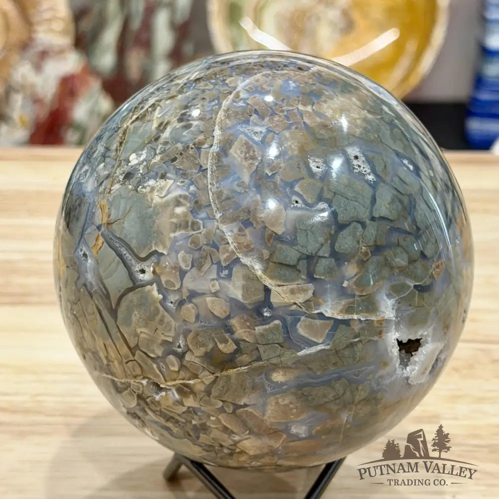 Reserve Madagascar Ibis Jasper Sphere 4.64’’ - Sphere