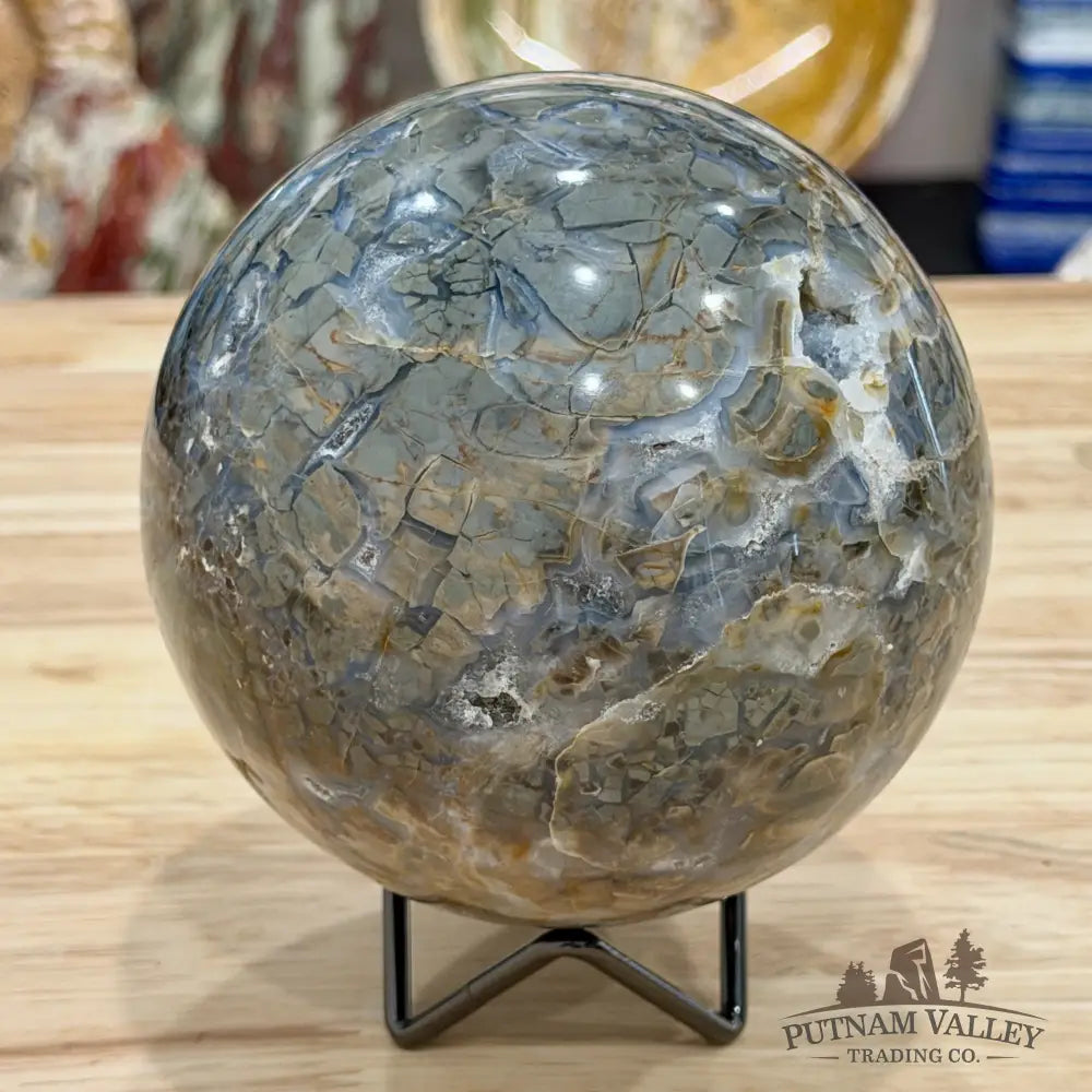 Reserve Madagascar Ibis Jasper Sphere 4.64’’ - Sphere