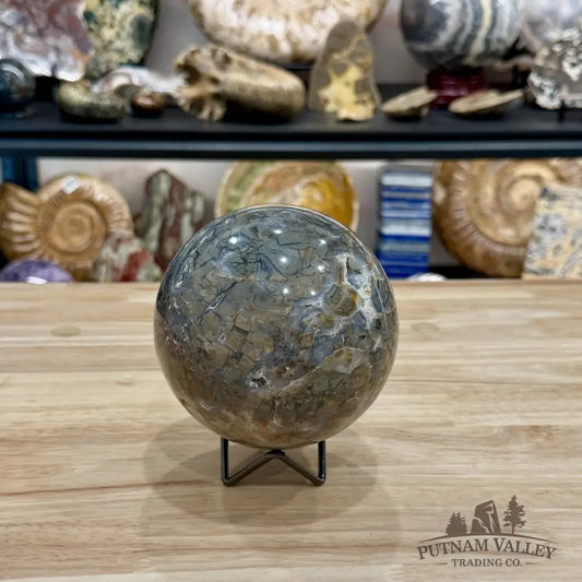 Reserve Madagascar Ibis Jasper Sphere 4.64’’ - Sphere
