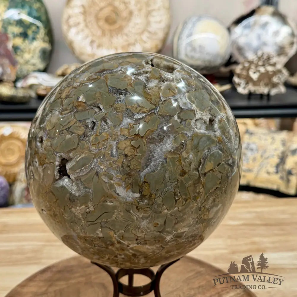 Reserve Madagascar Ibis Jasper Sphere 7.5’’ - Sphere