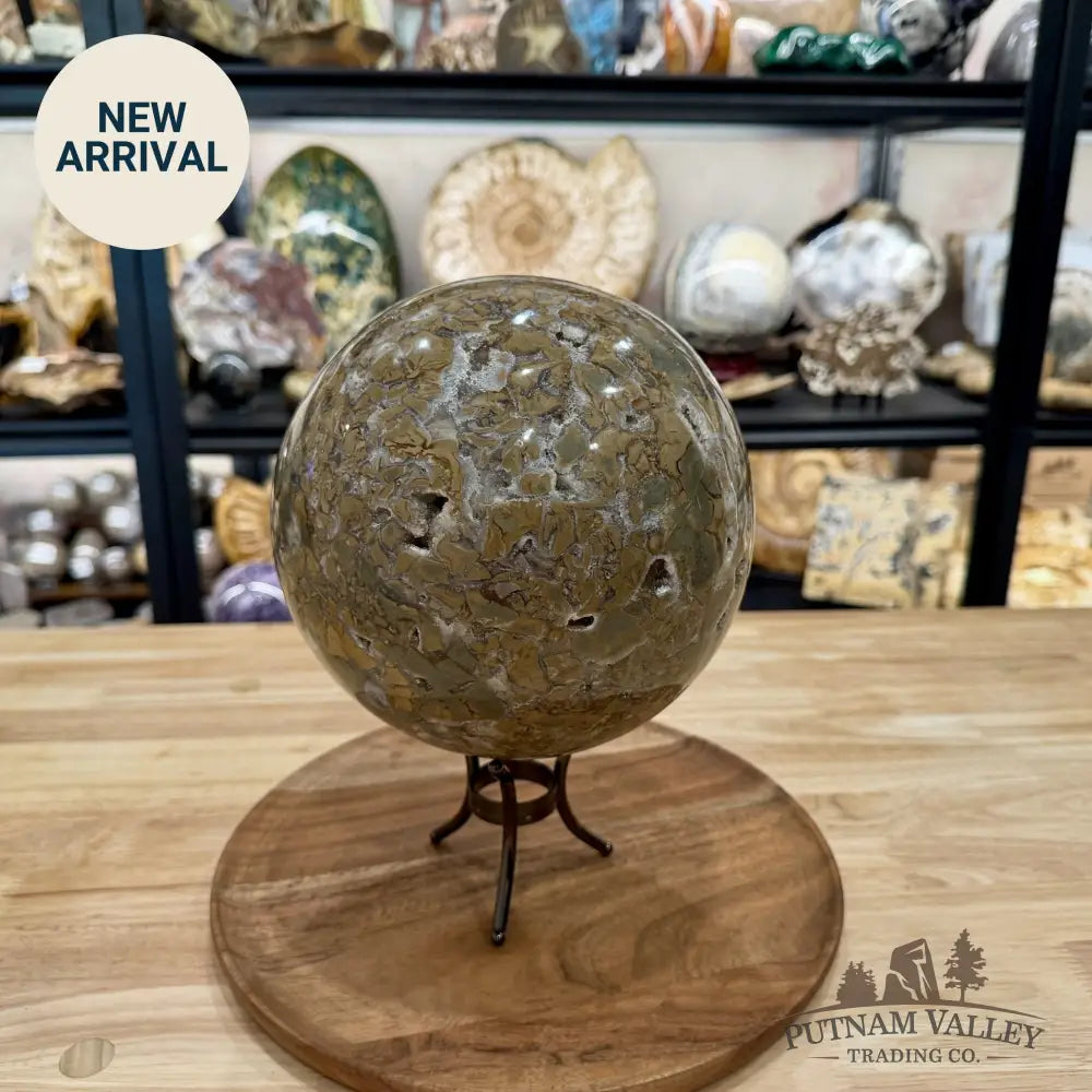 Reserve Madagascar Ibis Jasper Sphere 7.5’’ - Sphere