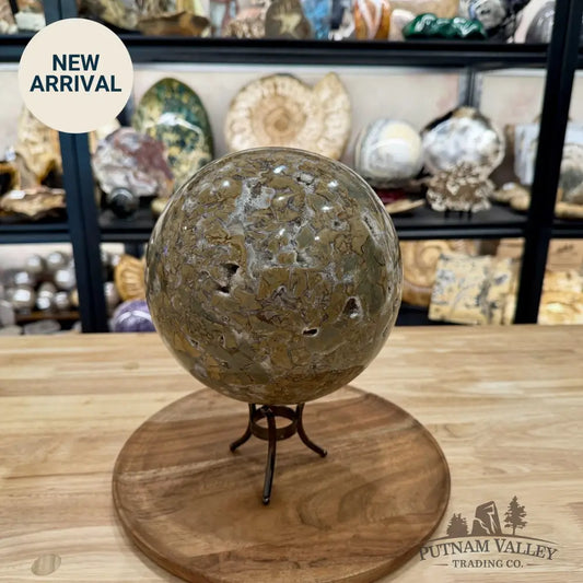 Reserve Madagascar Ibis Jasper Sphere 7.5’’ - Sphere