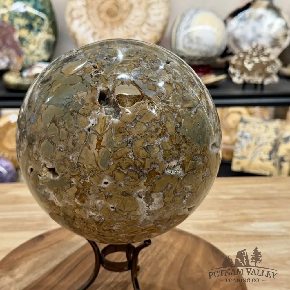 Reserve Madagascar Ibis Jasper Sphere 7.5’’ - Sphere