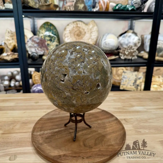 Reserve Madagascar Ibis Jasper Sphere 7.5’’ - Sphere