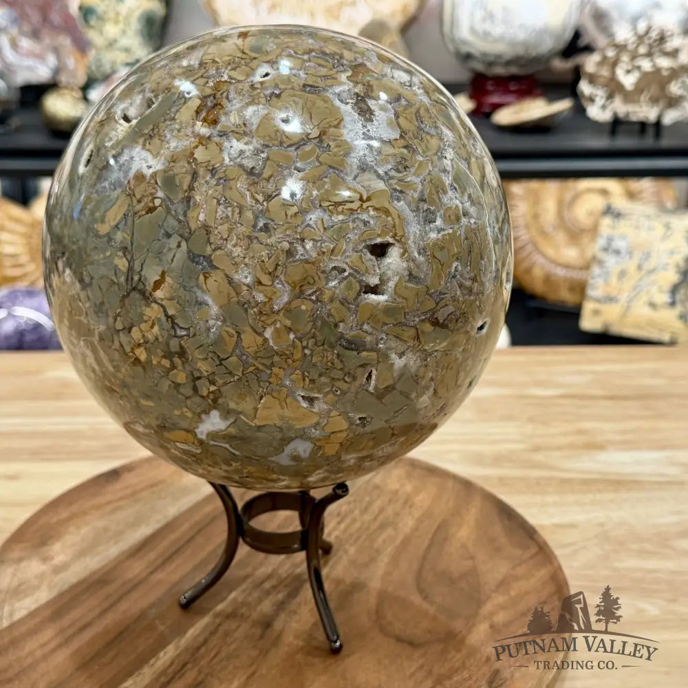Reserve Madagascar Ibis Jasper Sphere 7.5’’ - Sphere