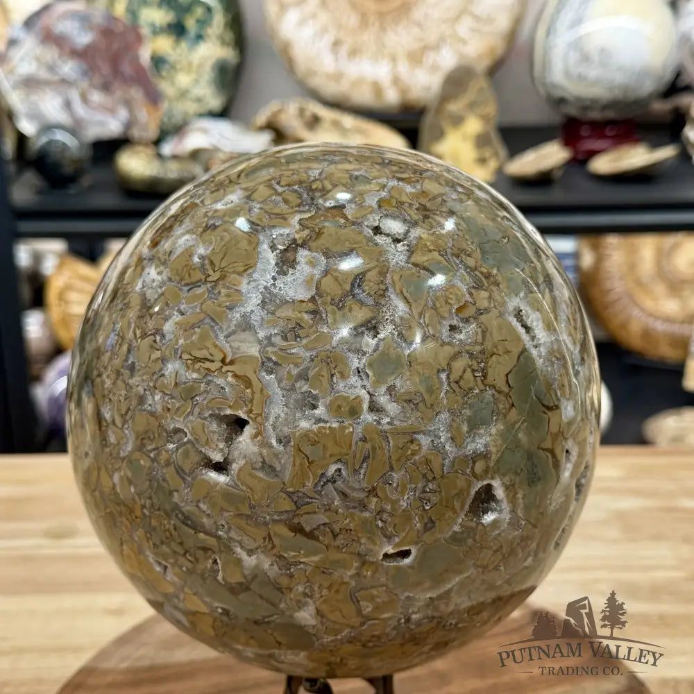 Reserve Madagascar Ibis Jasper Sphere 7.5’’ - Sphere