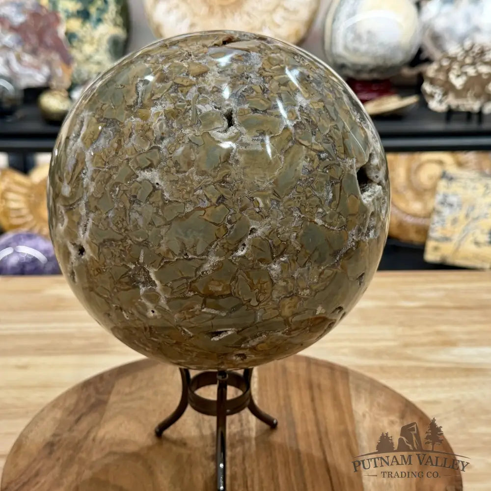 Reserve Madagascar Ibis Jasper Sphere 7.5’’ - Sphere