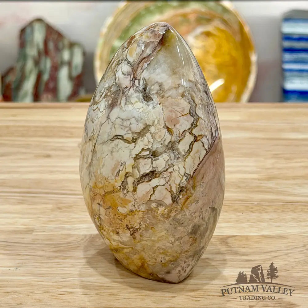 Reserve Madagascar Ibis Jasper Table Accent 4.6’’ - Free Standing Accent