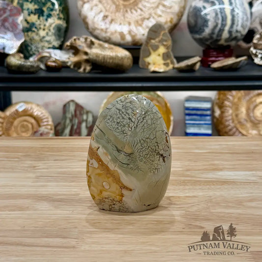 Reserve Madagascar Ibis Jasper Table Accent 4.73’’ - Free Standing Accent