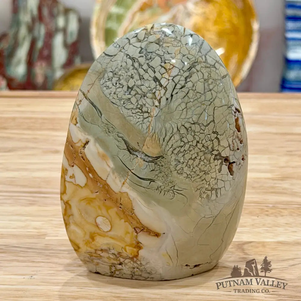 Reserve Madagascar Ibis Jasper Table Accent 4.73’’ - Free Standing Accent