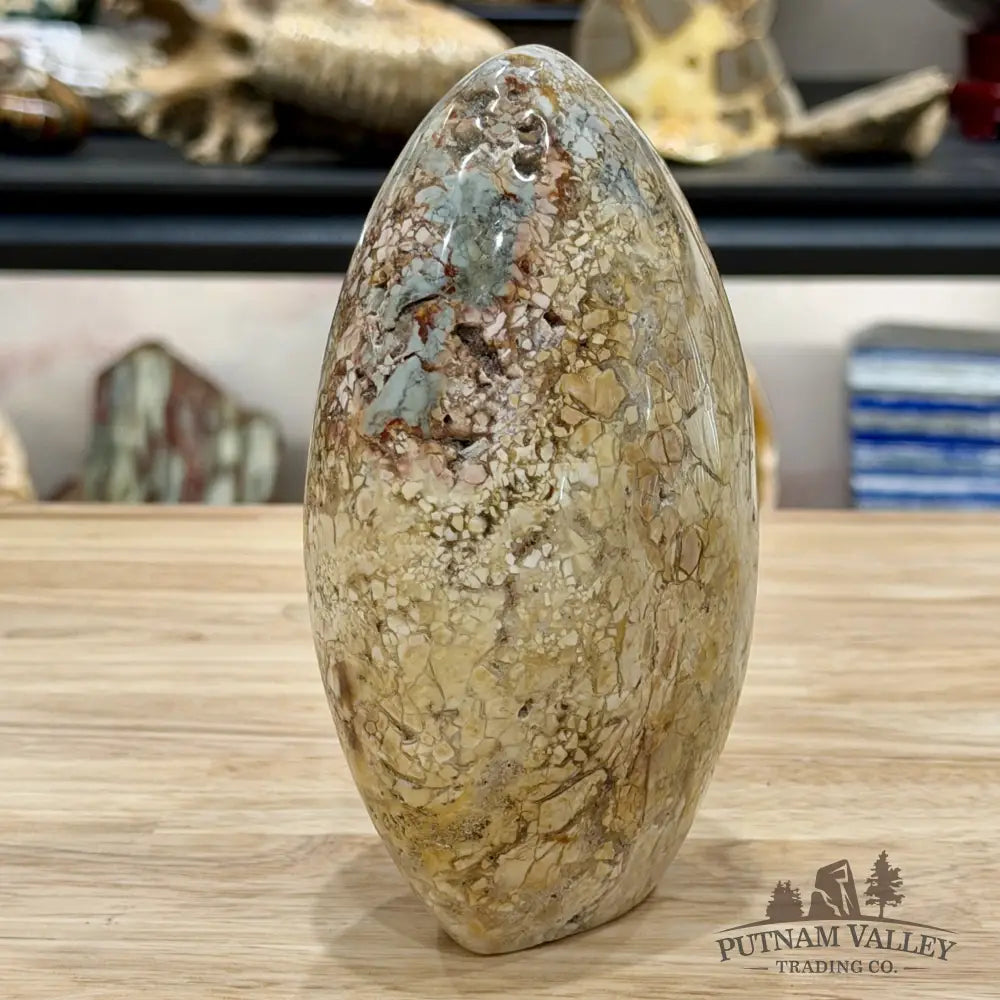 Reserve Madagascar Ibis Jasper Table Accent 5.55’’ - Free Standing Accent