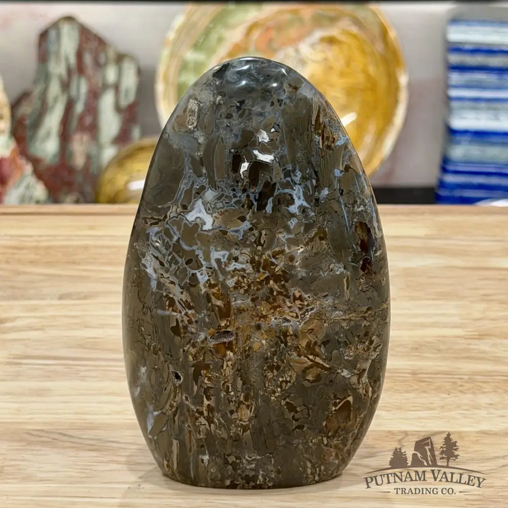 Reserve Madagascar Ibis Jasper Table Accent 5.75’’ - Free Standing Accent