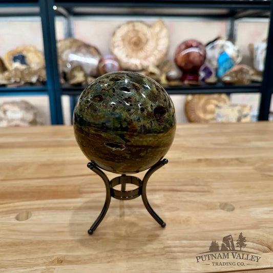 Reserve Madagascar Ocean Jasper Sphere 4.24’’ Sphere