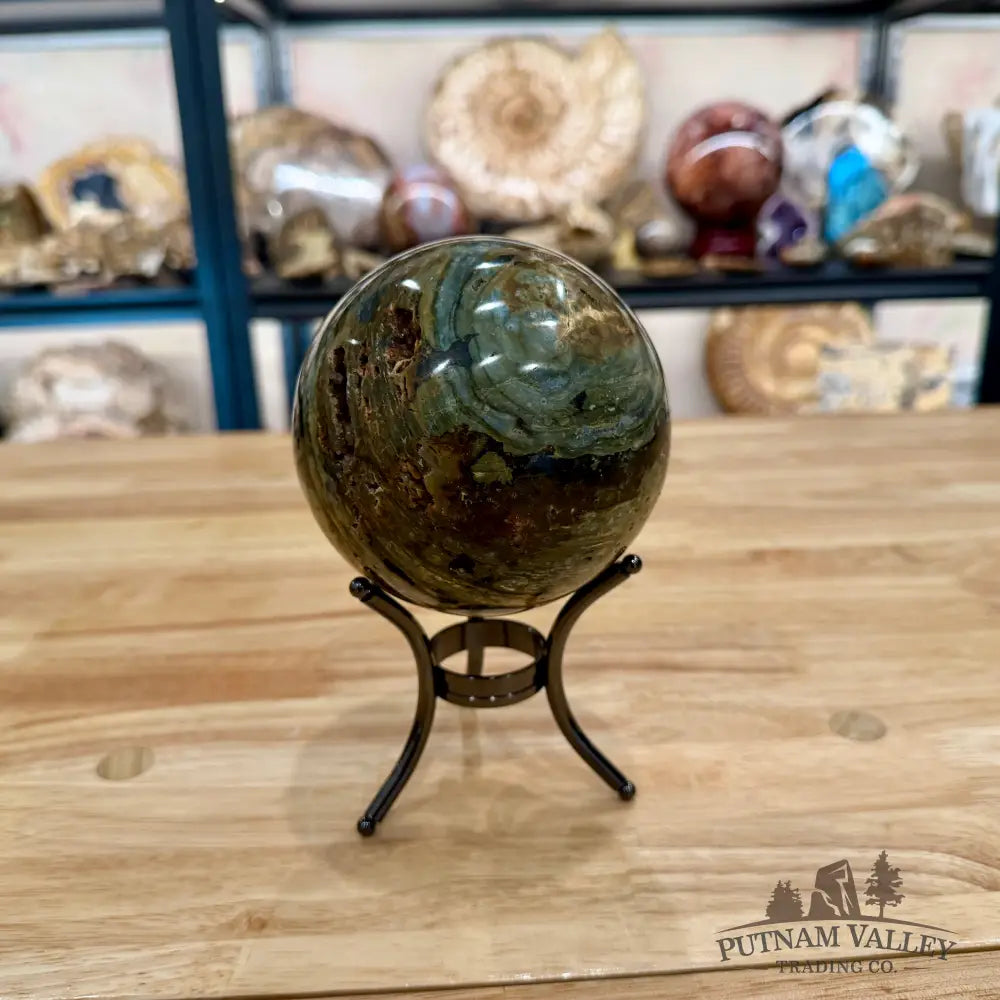Reserve Madagascar Ocean Jasper Sphere 4.24’’ Sphere