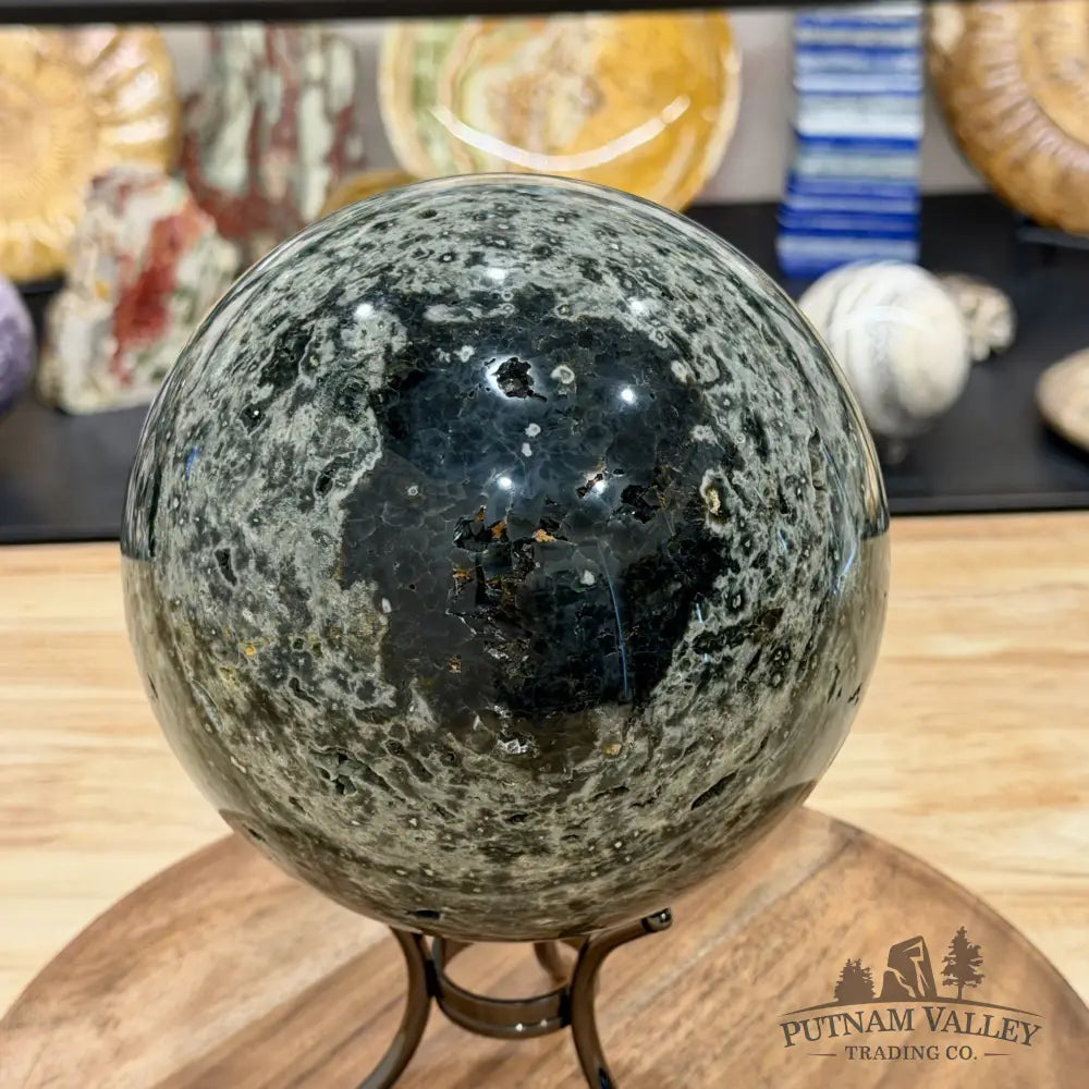 Reserve Madagascar Ocean Jasper Sphere 6.2’’ | 11.06lb - Sphere
