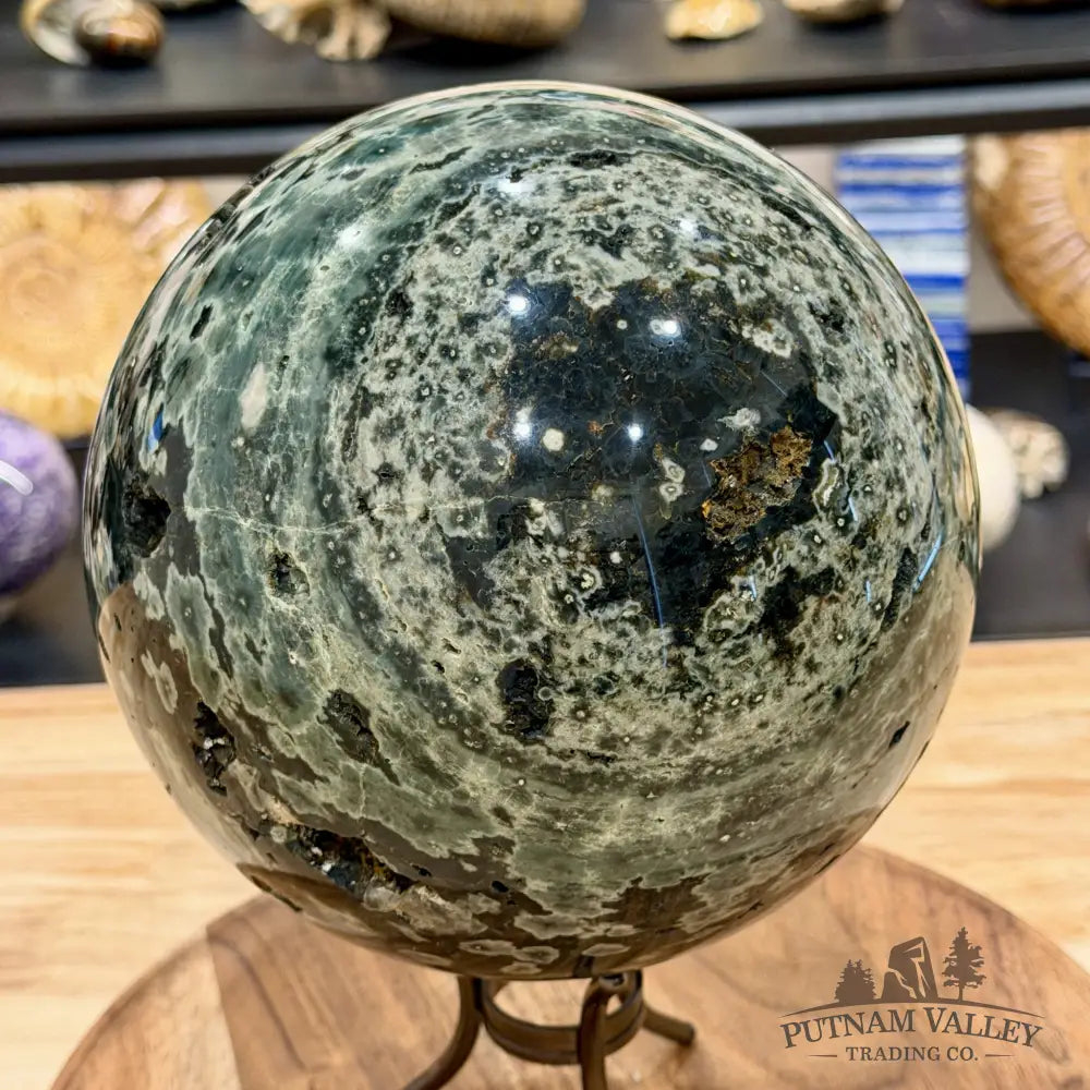 Reserve Madagascar Ocean Jasper Sphere 7.4’’ | 18.46lb - Sphere
