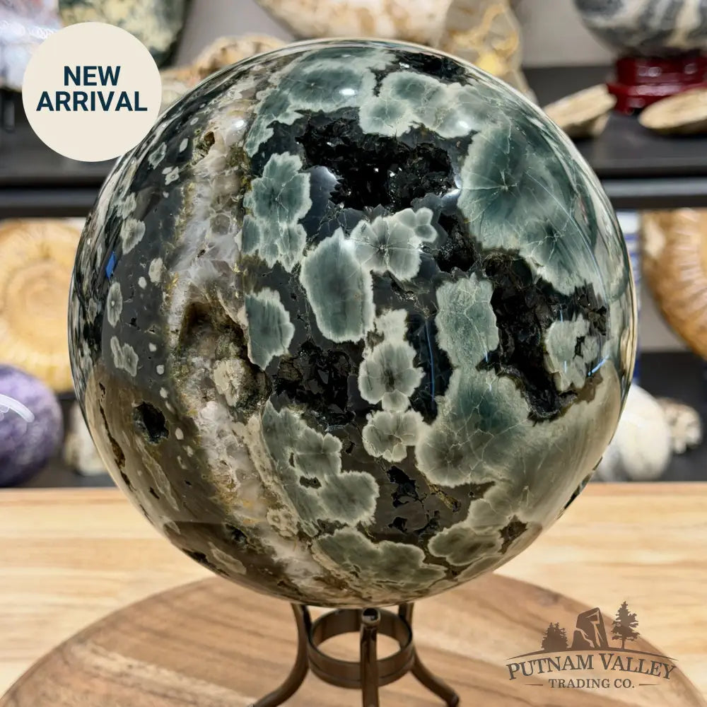 Reserve Madagascar Ocean Jasper Sphere 7.4’’ | 18.46lb - Sphere