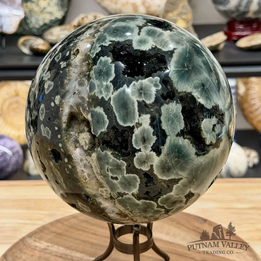 Reserve Madagascar Ocean Jasper Sphere 7.4’’ | 18.46lb - Sphere