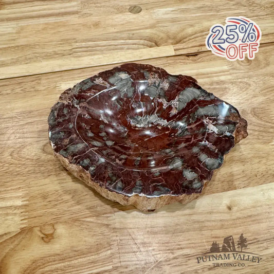 Petrified Wood Rustic Bowl 7’’ Bowl