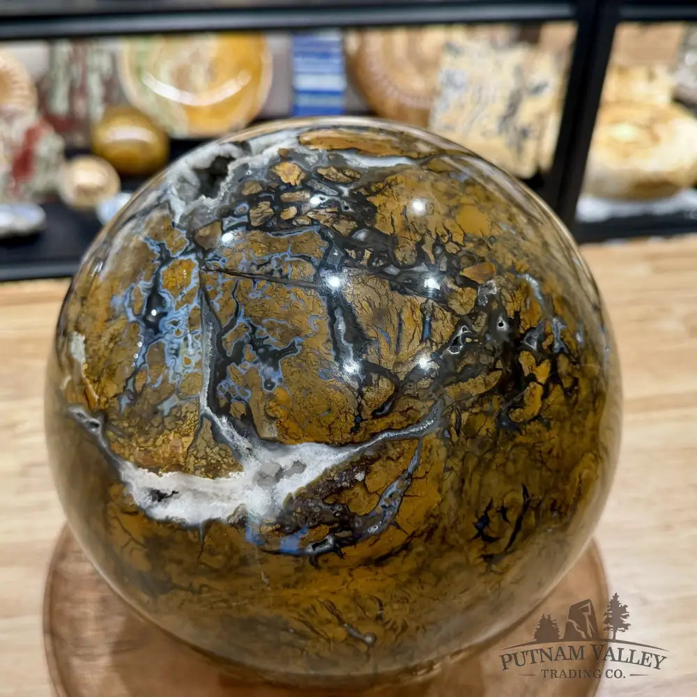 Reserve Maligano Jasper Sphere 8.73’’ | Indonesia - Sphere