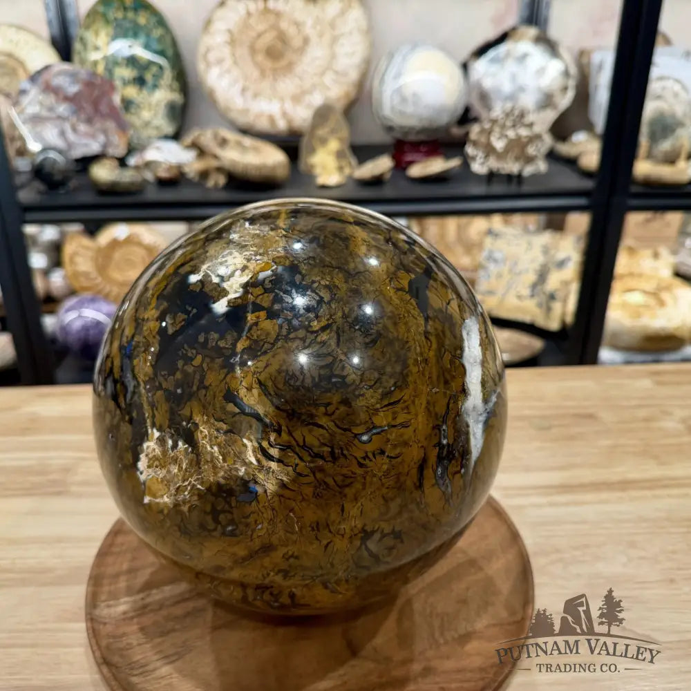 Reserve Maligano Jasper Sphere 8.73’’ | Indonesia - Sphere