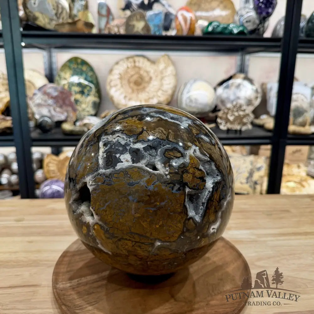 Reserve Maligano Jasper Sphere 8.73’’ | Indonesia - Sphere