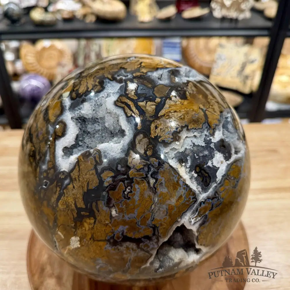 Reserve Maligano Jasper Sphere 8.73’’ | Indonesia - Sphere