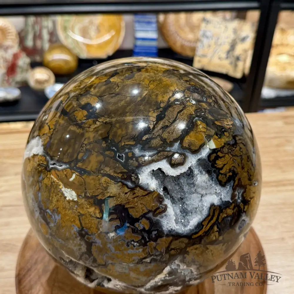 Reserve Maligano Jasper Sphere 8.73’’ | Indonesia - Sphere