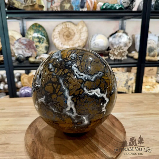 Reserve Maligano Jasper Sphere 8.73’’ | Indonesia - Sphere