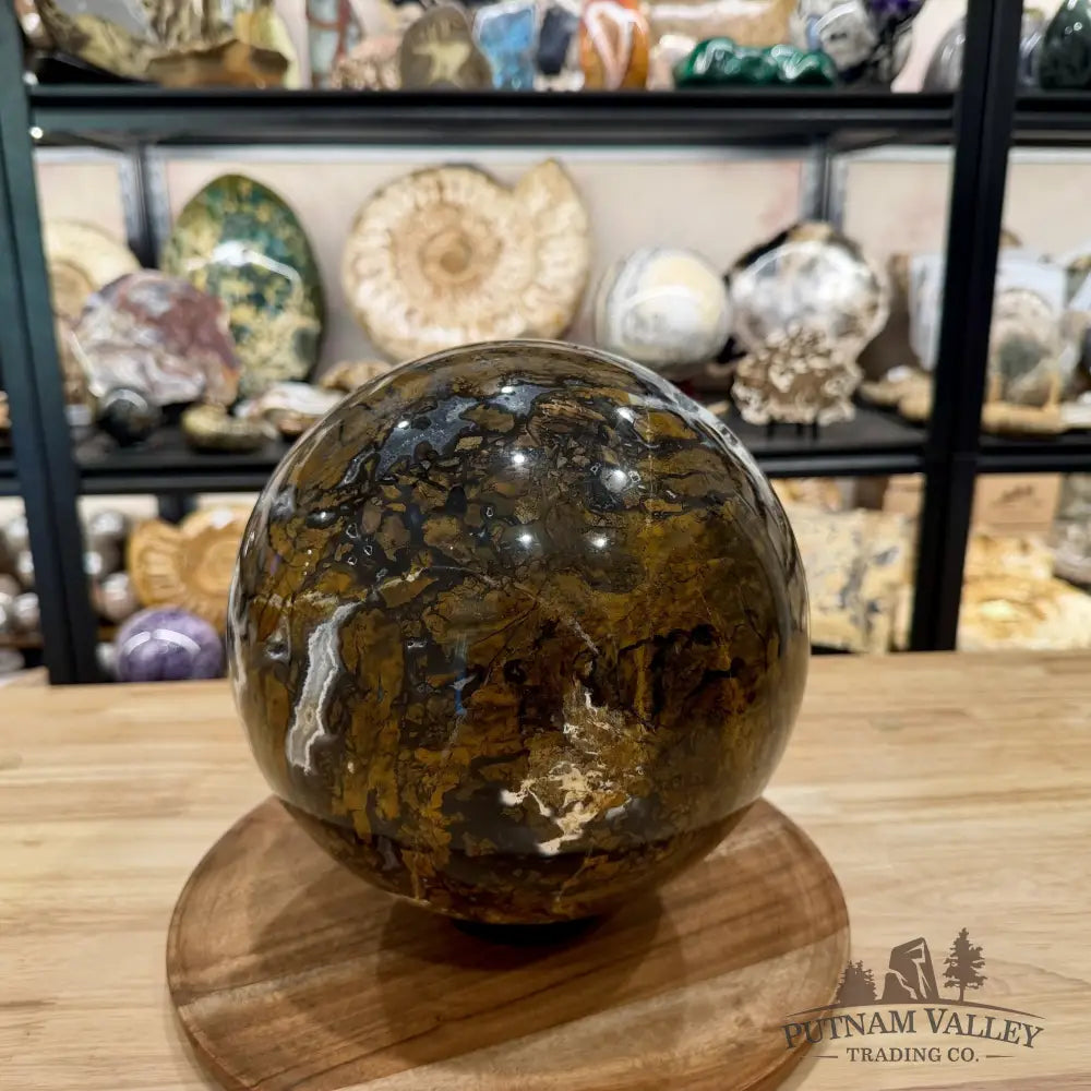 Reserve Maligano Jasper Sphere 8.73’’ | Indonesia - Sphere