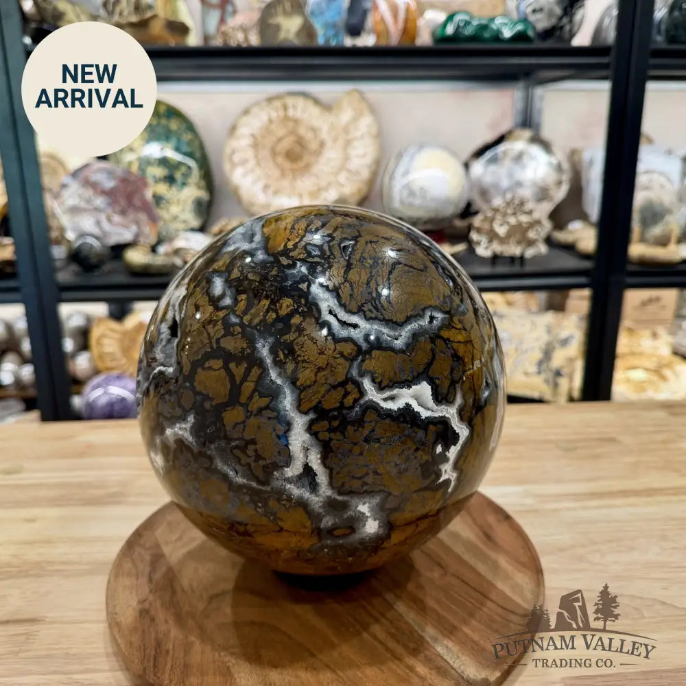 Reserve Maligano Jasper Sphere 8.73’’ | Indonesia - Sphere