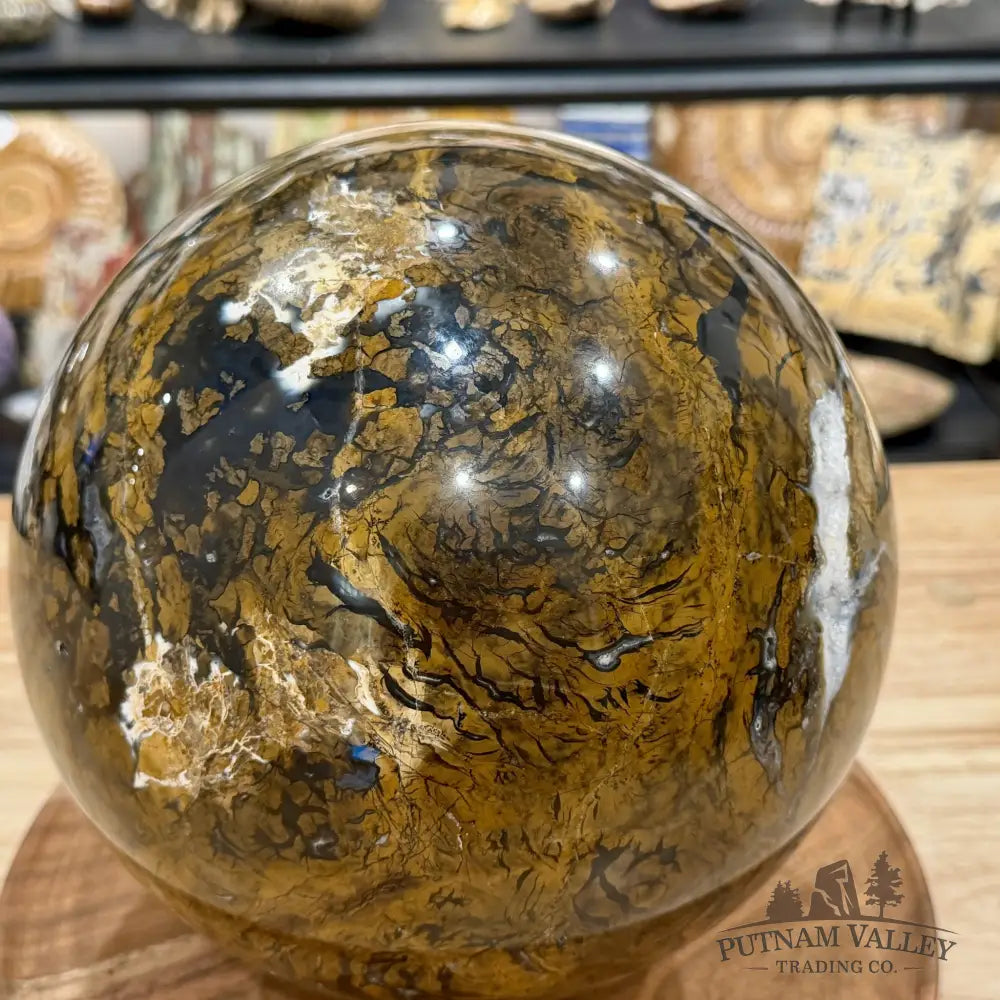 Reserve Maligano Jasper Sphere 8.73’’ | Indonesia - Sphere