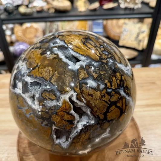 Reserve Maligano Jasper Sphere 8.73’’ | Indonesia - Sphere