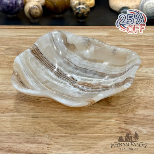 Reserve Mexican Banded Onyx Bowl 7.8’’ - Bowl