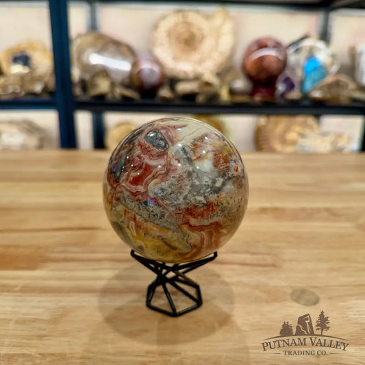 Mexican Lace Agate Sphere Sphere
