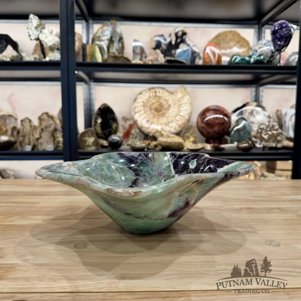 Reserve Mexican Fluorite Bowl 11.25’’ - Bowl