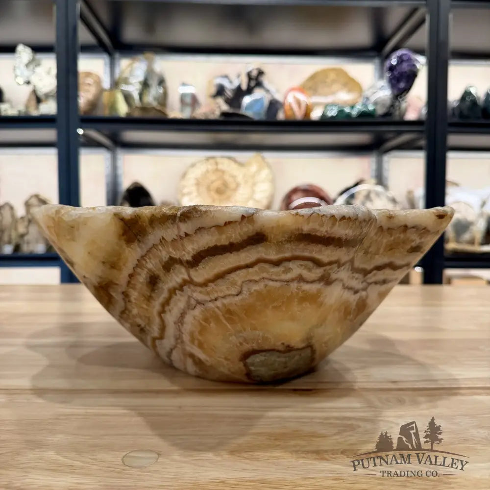 Reserve Mexican Pistachio Onyx Bowl 15.5’’ - Bowl
