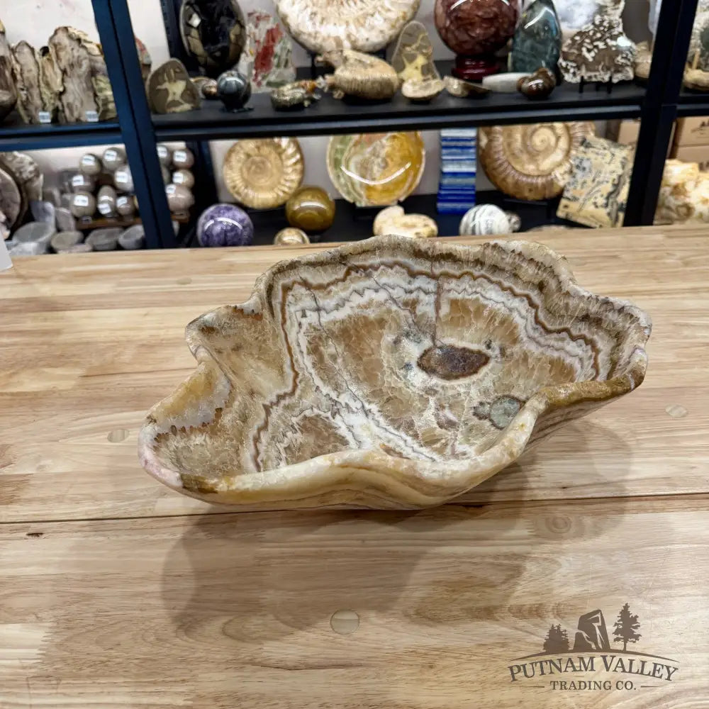 Reserve Mexican Pistachio Onyx Bowl 15.5’’ - Bowl