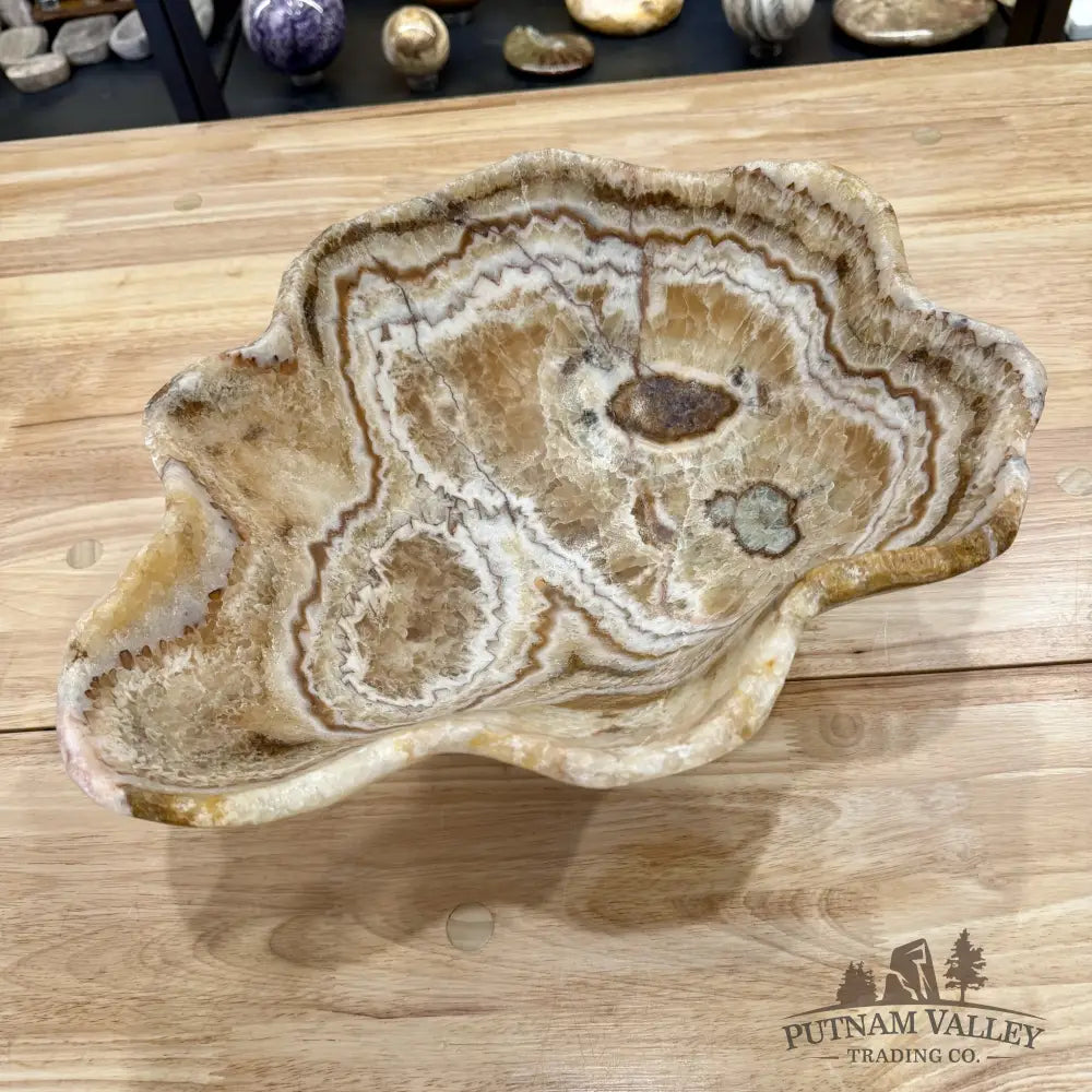 Reserve Mexican Pistachio Onyx Bowl 15.5’’ - Bowl