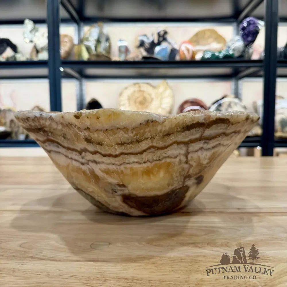 Reserve Mexican Pistachio Onyx Bowl 15.5’’ - Bowl