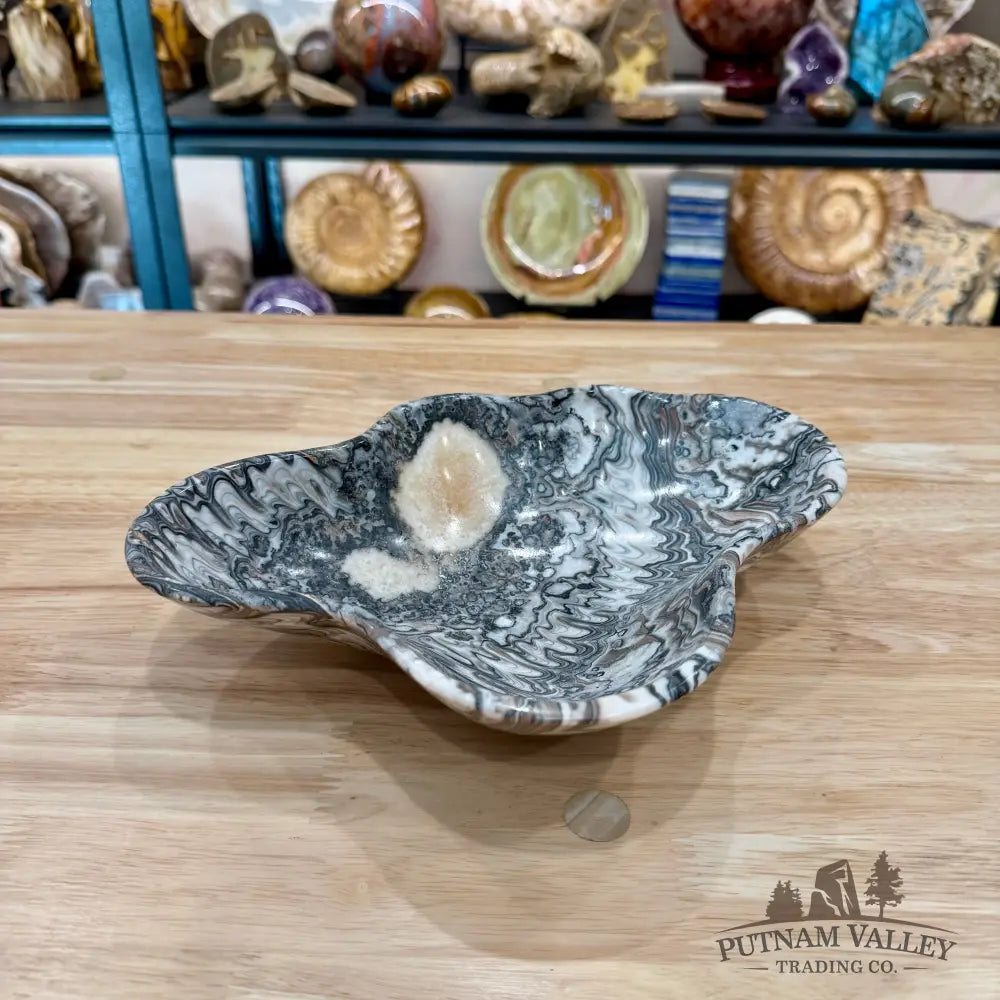Reserve Mexican Zebra Onyx Bowl 10.2’’ - Bowl