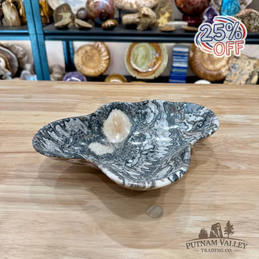 Reserve Mexican Zebra Onyx Bowl 10.2’’ - Bowl