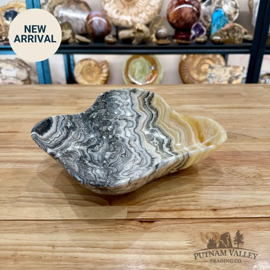 Mexican Zebra Onyx Bowl Bowl