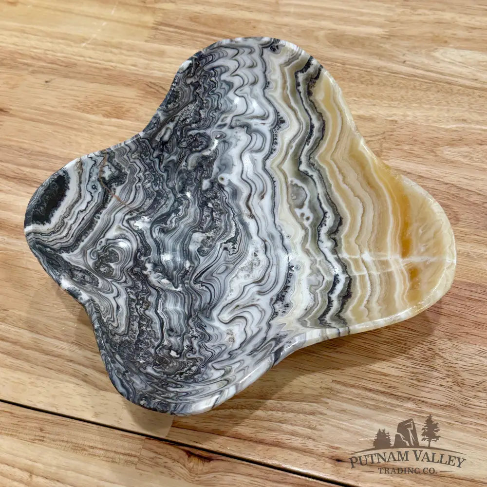 Mexican Zebra Onyx Bowl Bowl