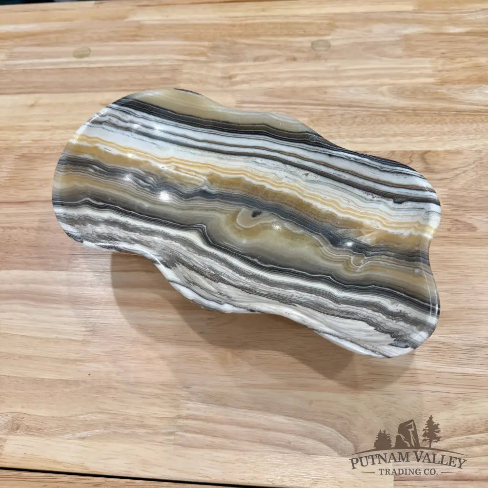 Reserve Mexican Zebra Onyx Bowl 11’’ - Bowl