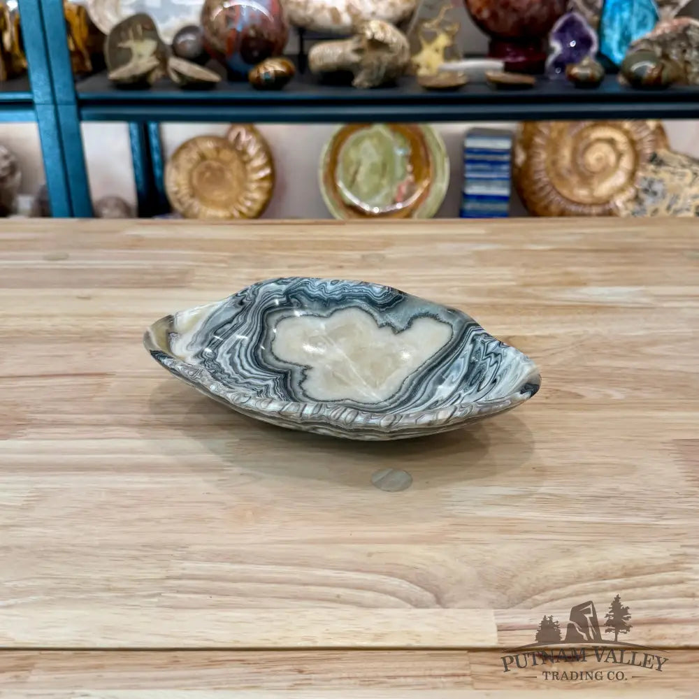 Reserve Mexican Zebra Onyx Bowl 8.25’’ - Bowl