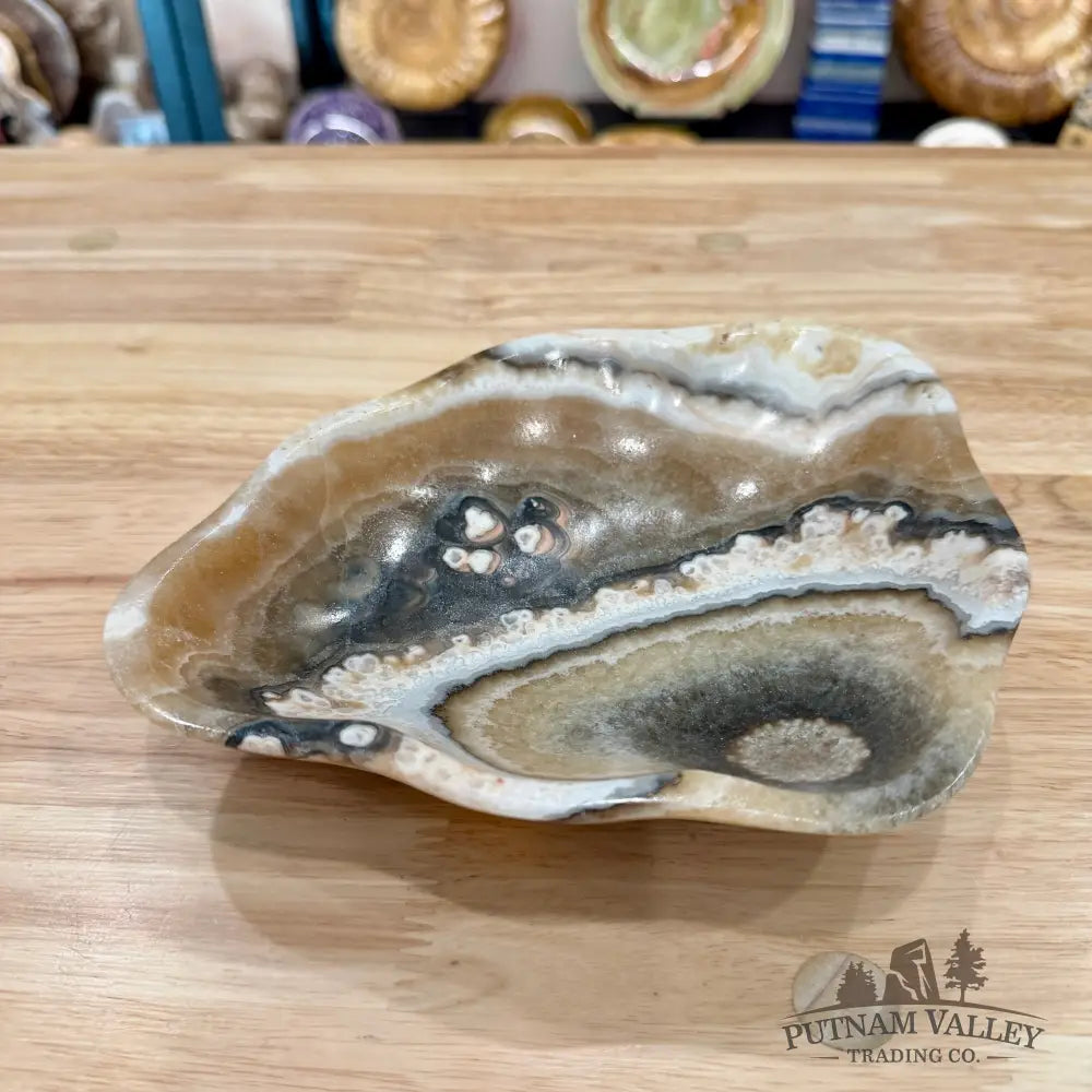 Reserve Mexican Zebra Onyx Bowl 8.25’’ - Bowl