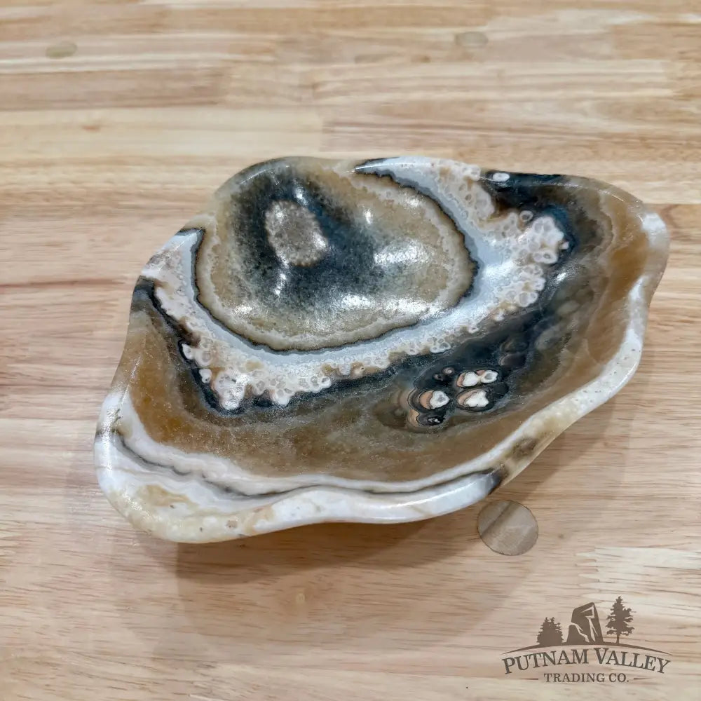 Reserve Mexican Zebra Onyx Bowl 8.25’’ - Bowl